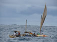 A relatively calm sailing day of the Lapita Voyage.